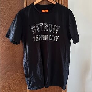 Movement Detroit Techno Short Sleeve Tee - Black Size Large